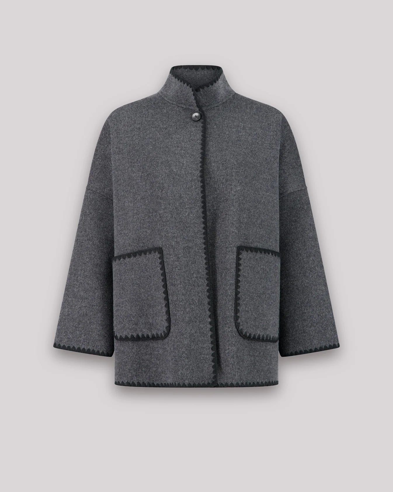 HARTFORD Cropped Wool Coat