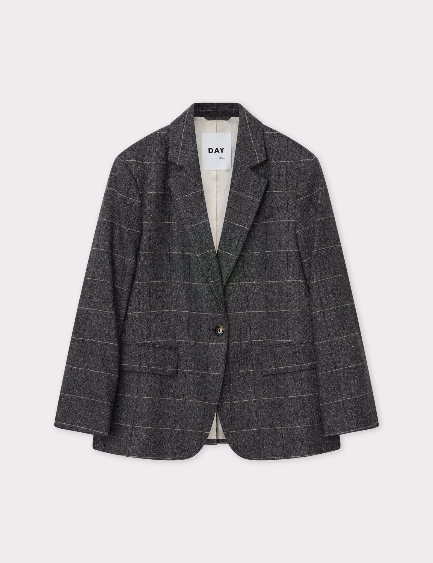 DAY BIRGER Flannel Check Suit Jacket